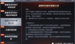 体验服更新爆料最新消息,最新游戏更新内容抢先看！